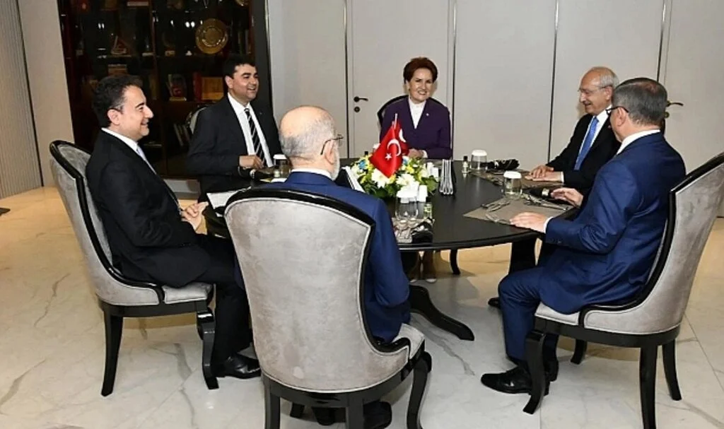 Altılı Masa, CHP Genel Merkezi'nde toplandı