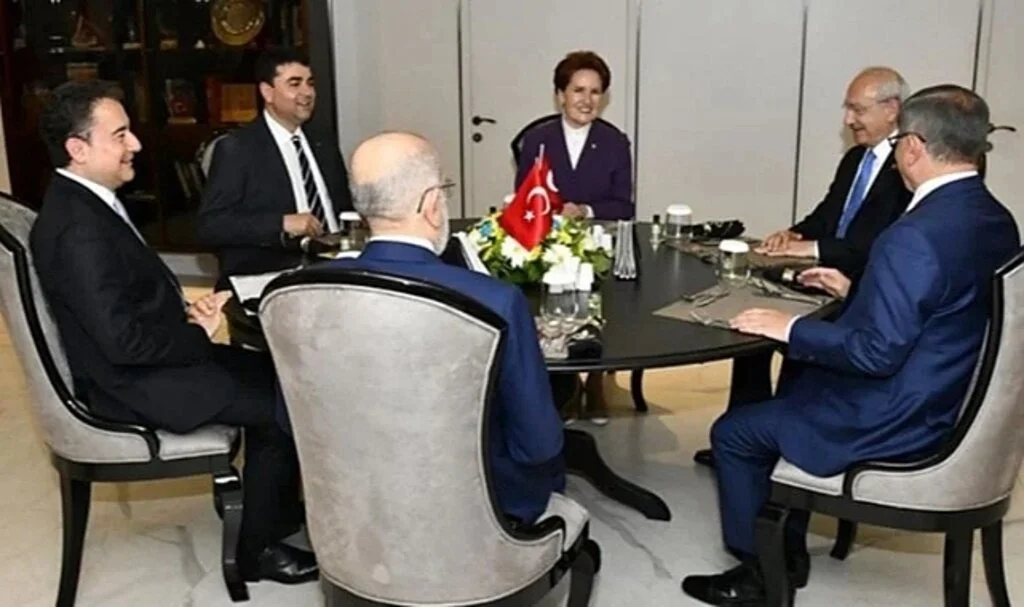 Altılı masa "parlamenter sistem yol haritası"nı kamuoyuyla paylaşacak