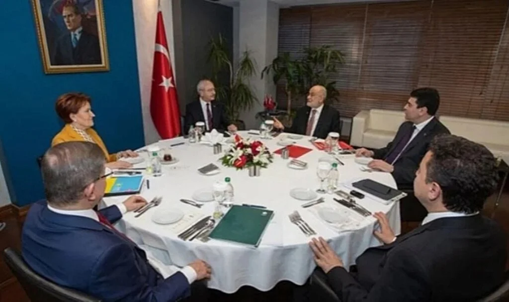 Altılı masanın sekizinci toplantısının tarihi belli oldu