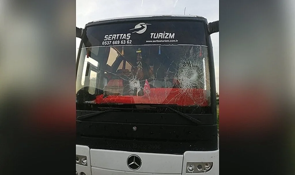 Amatör maçın ardından silahlar konuştu