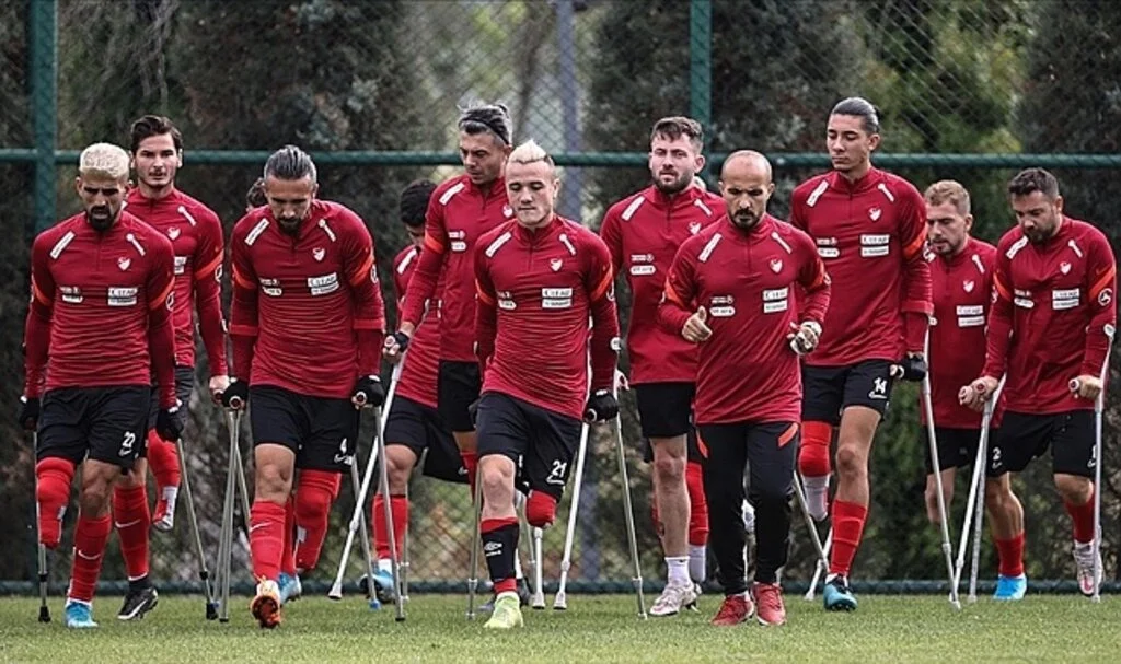 Ampute Futbol Milli Takımı, Dünya Kupası son 16 turunda yarın Meksika'yla karşılaşacak