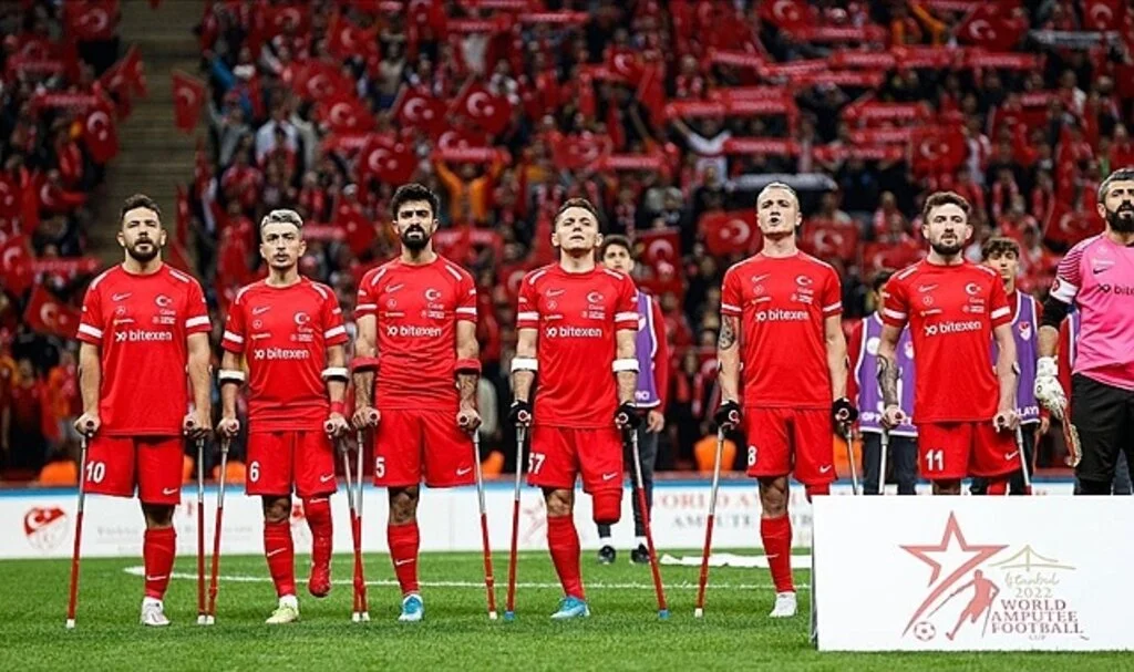 Ampute Futbol Milli Takımı'ndan tarihi zafer