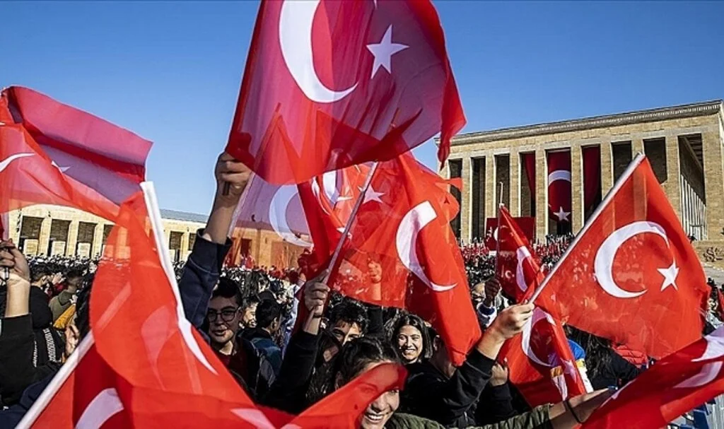 Anıtkabir'de 29 Ekim Cumhuriyet Bayramı coşkusu