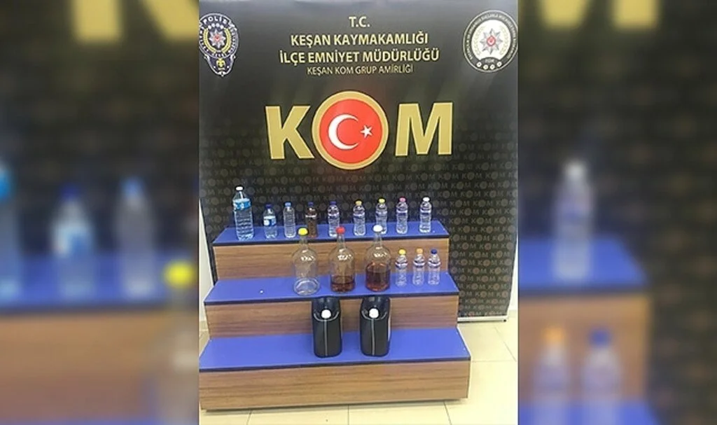 Aracında ve evinde litrelerce ev yapımı içki ele geçirildi