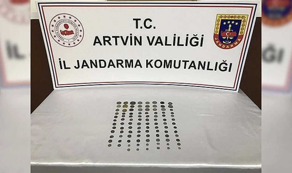Artvin’de jandarmadan tarihi eser operasyonu