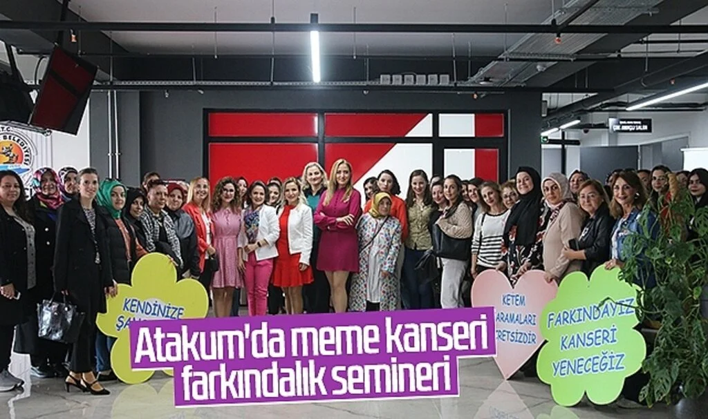 Atakum'da meme kanseri  farkındalık semineri 