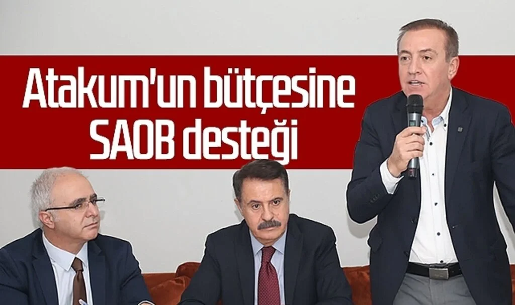 Atakum'un bütçesine SAOB desteği