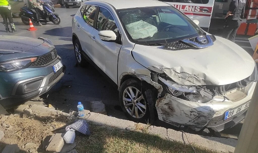 Aydın'da trafik kazası: 1 yaralı
