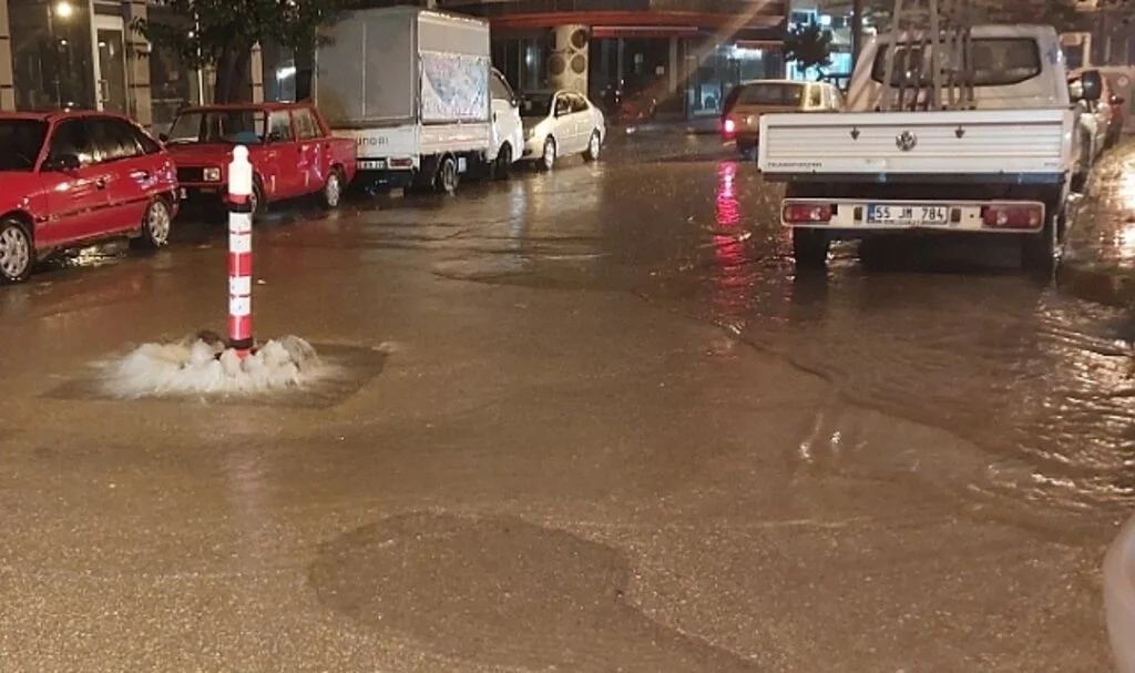 Bafra'da  altyapının hali 