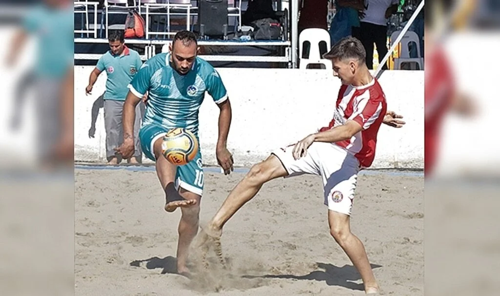 Ballıca Spor  Plaj Futboluna Mağlup Başladı