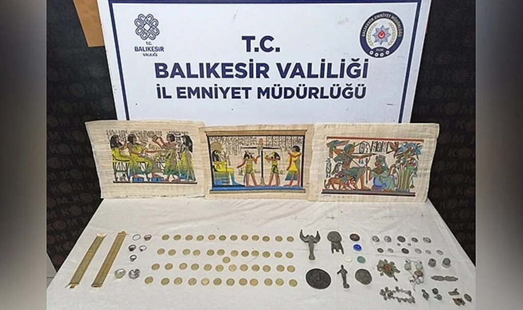 Bandırma'da tarihi eser kaçakçılığına operasyon