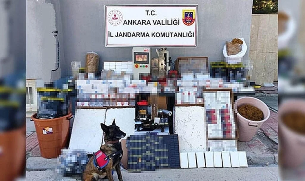 Başkentte kaçak tütün operasyonu: 3 gözaltı