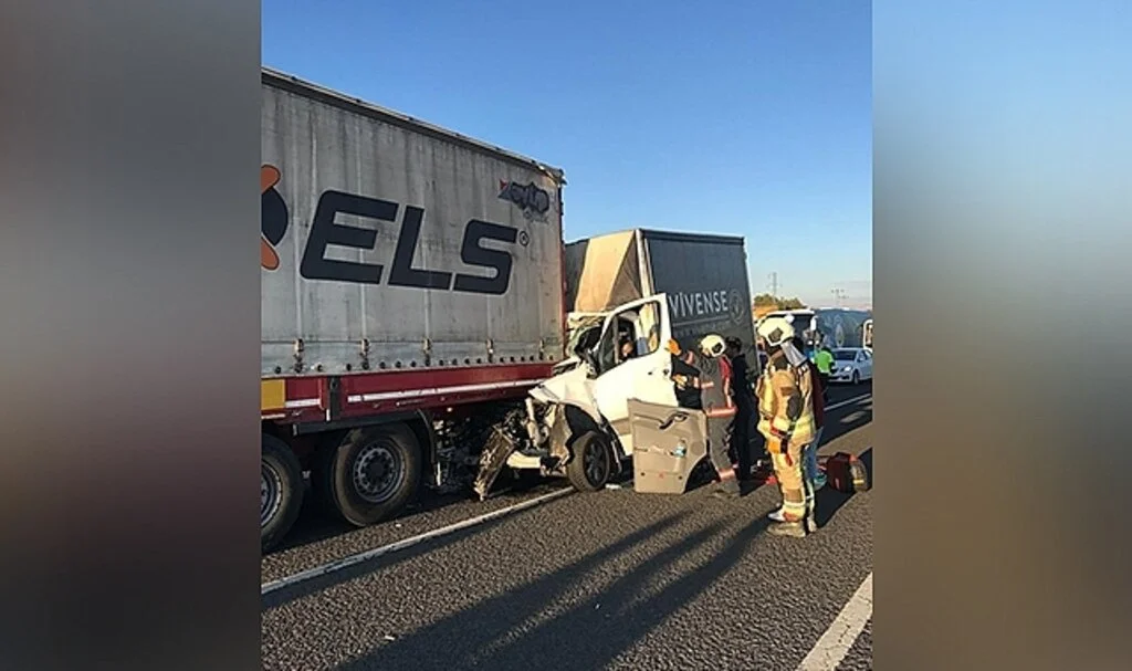 Başkentte trafik kazası: 1 yaralı