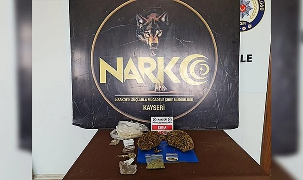 Batı illerine uyuşturucu sevkiyatı Kayseri polisine takıldı