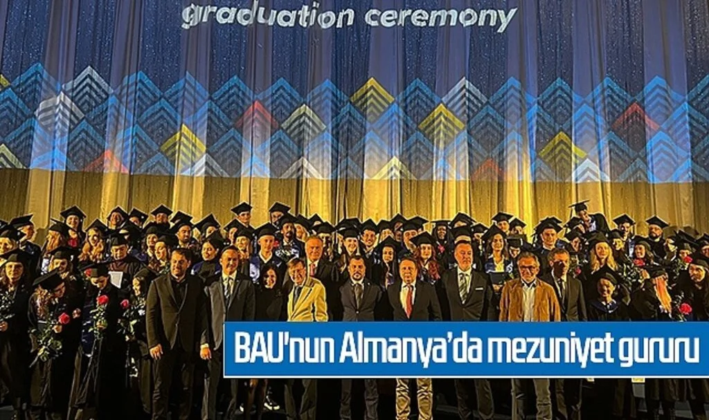 BAU'nun Almanya’da mezuniyet gururu