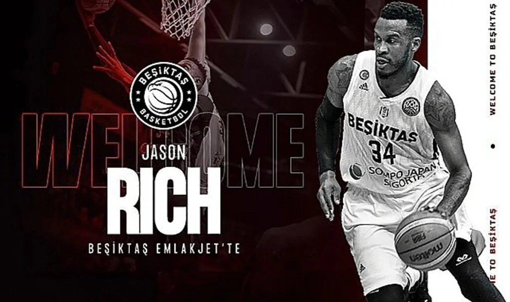 Beşiktaş Jason Rich'i kadrosuna kattı