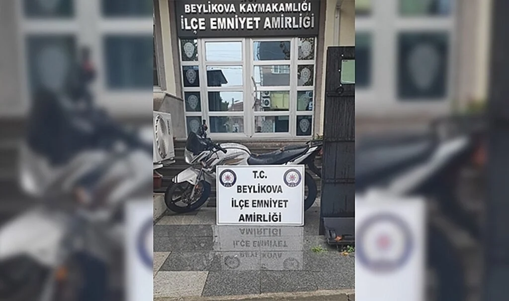 Beylikova’da çalıntı motosiklet bulundu