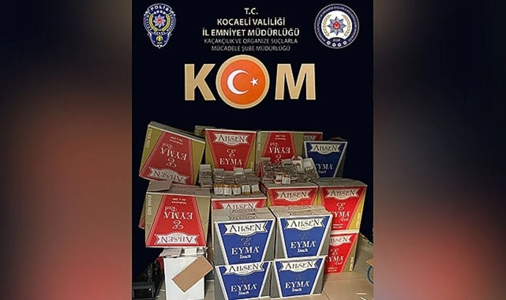 Binlerce gümrük kaçağı makarona el konuldu
