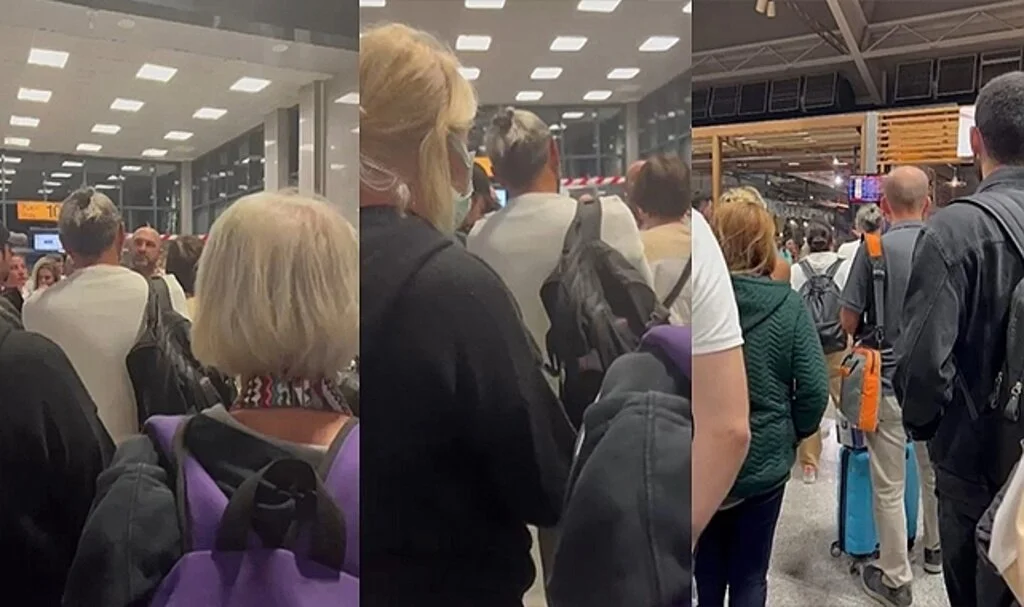 Bodrum-İstanbul uçak seferi gecikti, yolcular tepki gösterdi