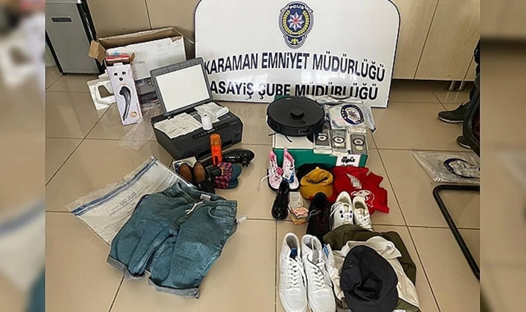 Çaldığı ürünleri iade ederek paraya çevirmeye çalışan 1 kişi tutuklandı