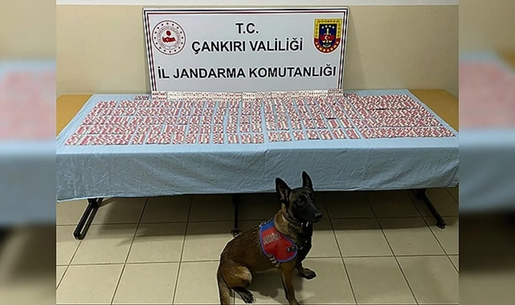 Çankırı’da durdurulan araçtan 2 bin 310 adet sentetik hap ele geçirildi: 3 gözaltı