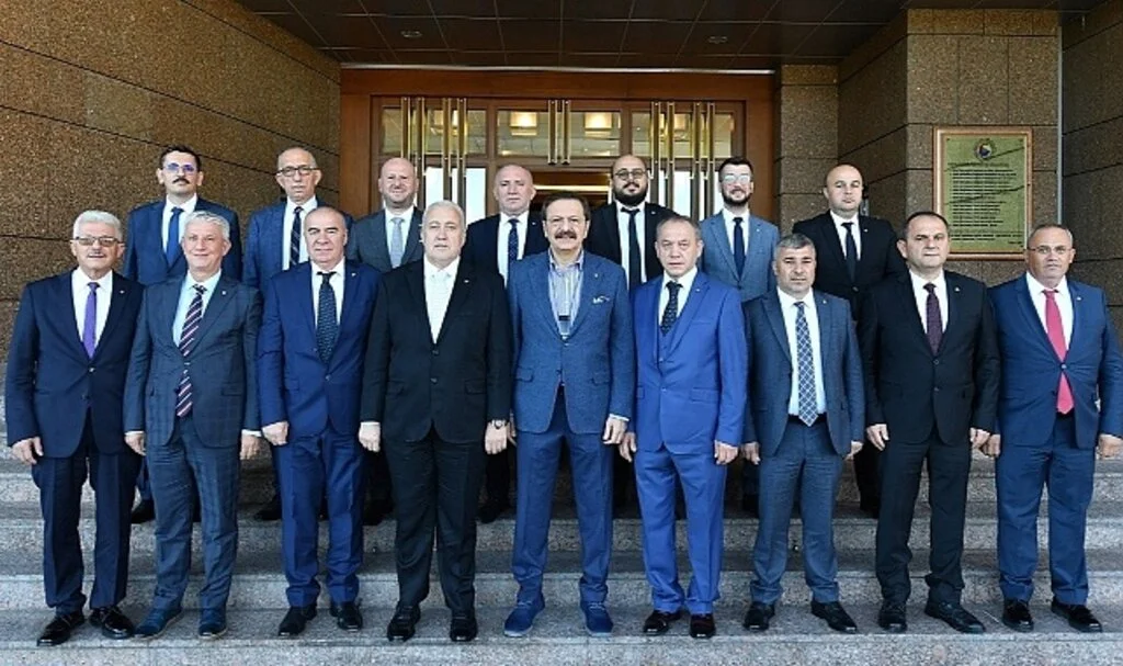 Çarşamba Ticaret Borsası’ndan Hisarcıklıoğlu’na ziyaret