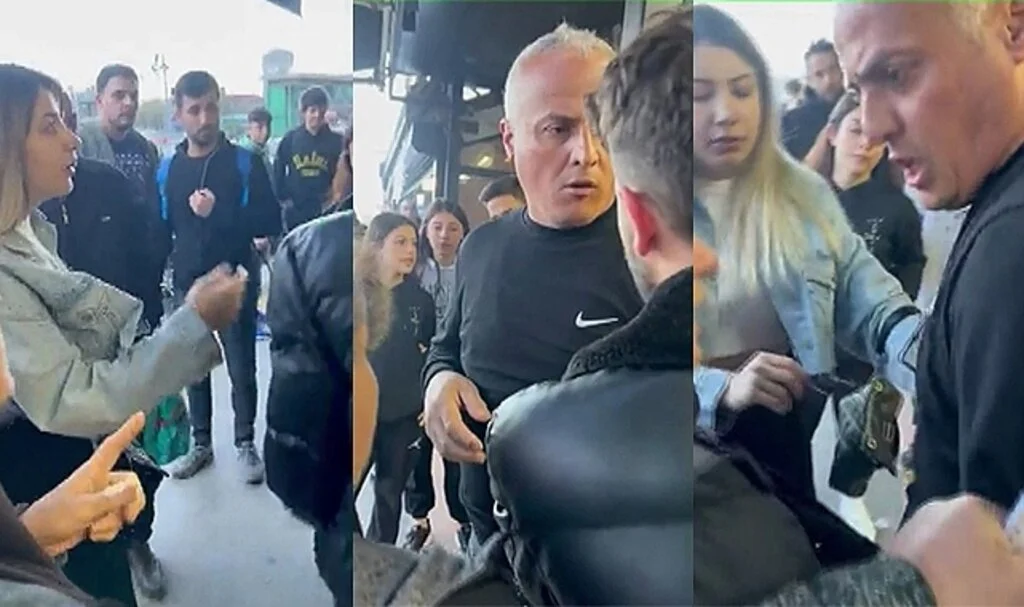 Çekmeköy’de metro önünde ‘kadınların fotoğrafını çekiyorsun’ tartışması