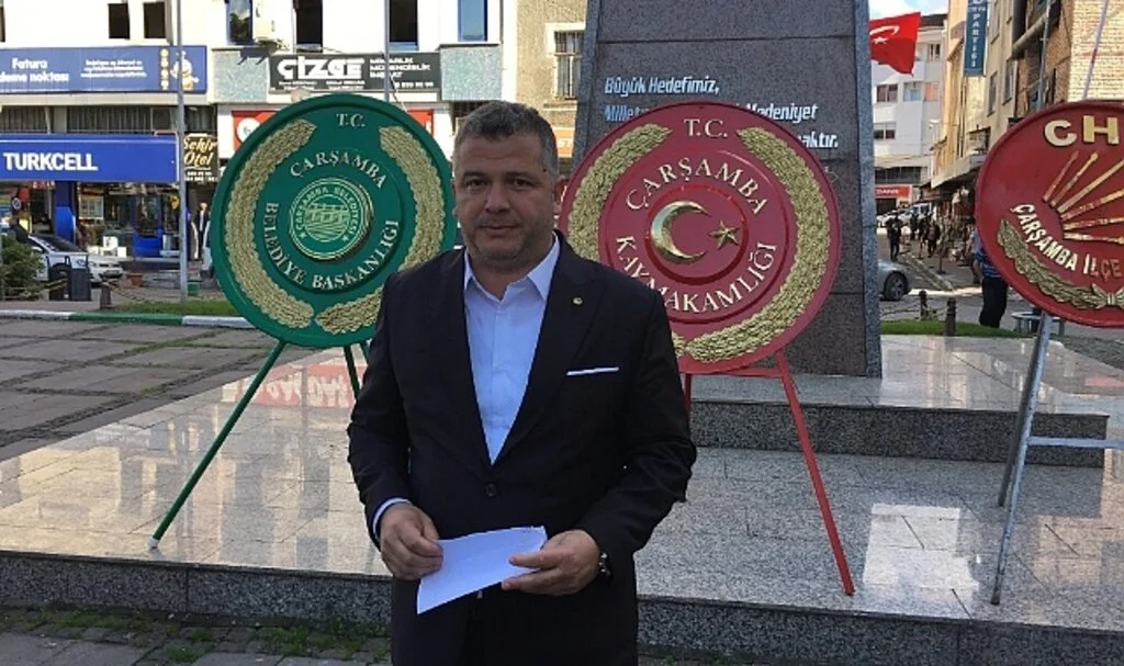 CHP Çarşamba İlçe Başkanı İlhan Yürükcü :'Cumhuriyet'i yaşatacağız'