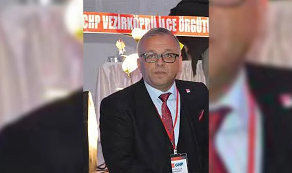  CHP Havza'da  Alkan istifa etti 