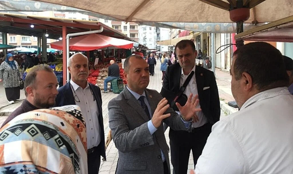 CHP Samsun İl Başkanı Fatih Türkel: "Esnafın durumu kötü "