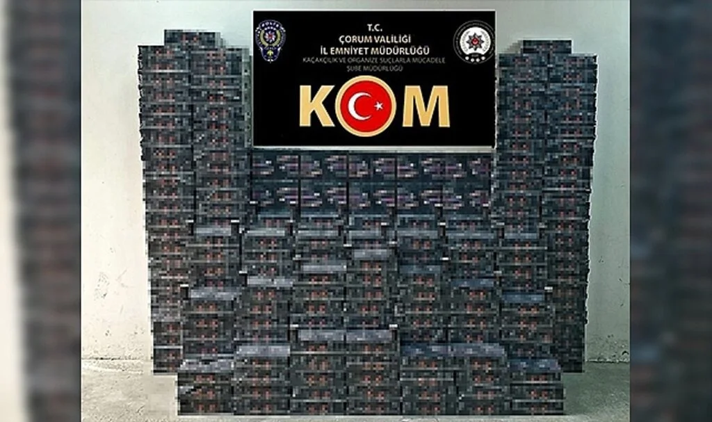 Çorum'da cinsel içerikli ürün operasyonu