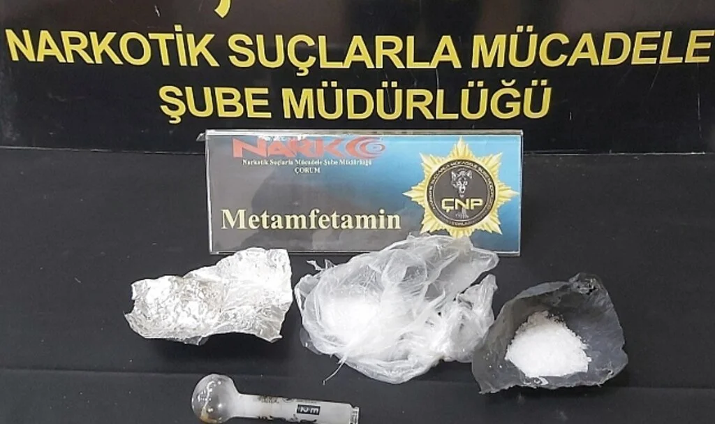 Çorum Polisi'nden uyuşturucu operasyonu