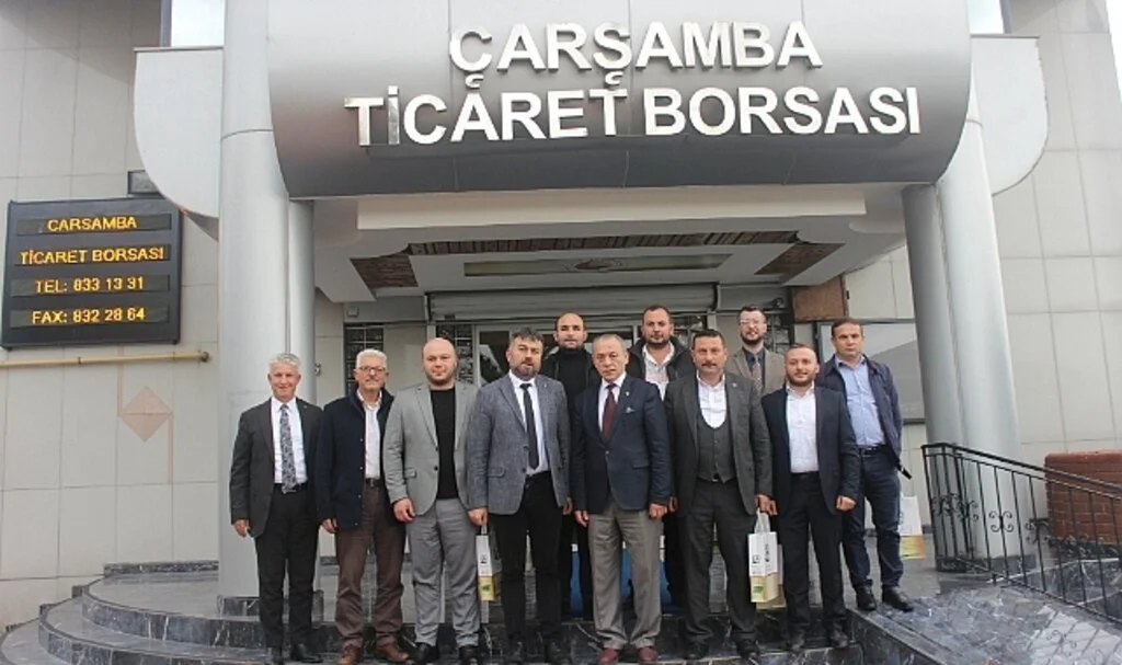 ÇTB Meclis Başkanı Toraman, Çarşamba Bakkallar Odasını ağırladı