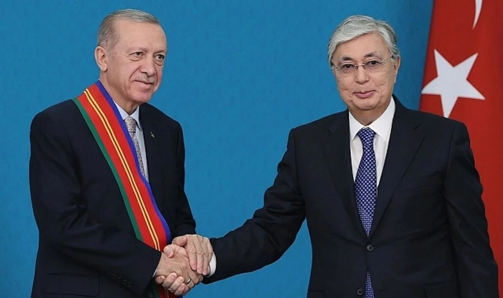 Cumhurbaşkanı Erdoğan ile Kazakistan Cumhurbaşkanı Tokayev'den ortak bildiri