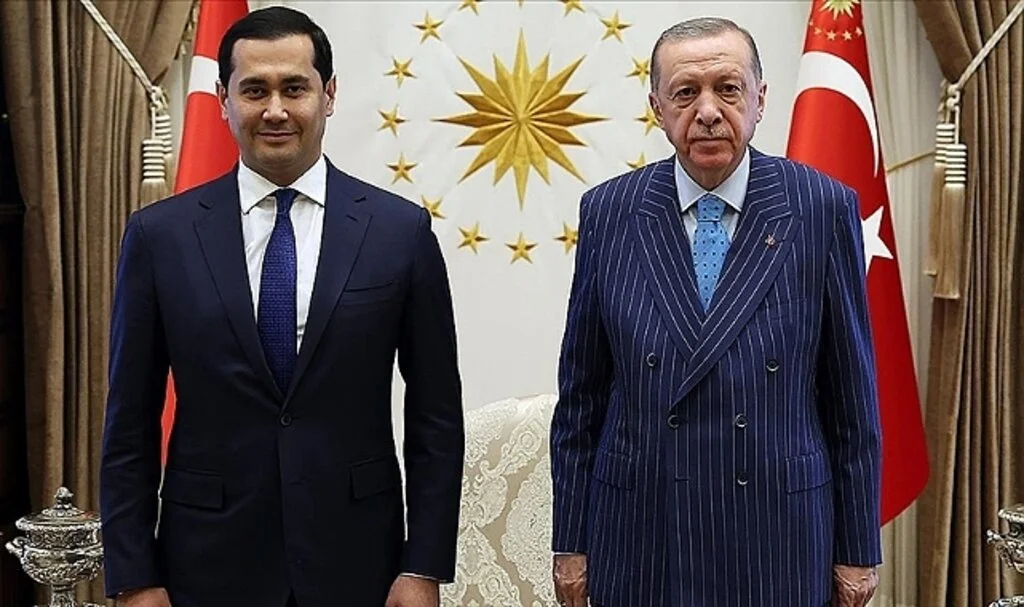 Cumhurbaşkanı Erdoğan, Özbekistan Cumhurbaşkanı Yardımcısı Umurzakov'u kabul etti