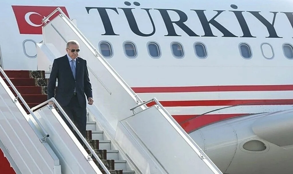 Cumhurbaşkanı Erdoğan, Prag'a gitti