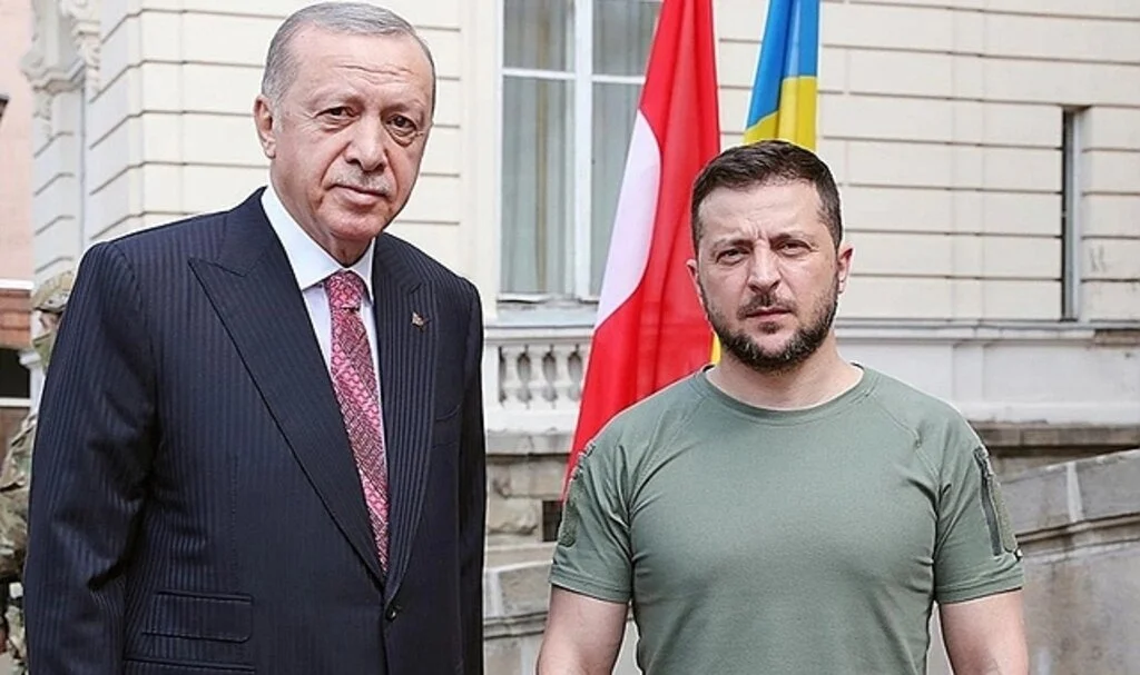 Cumhurbaşkanı Erdoğan, Ukrayna lideri Zelenski ile görüştü