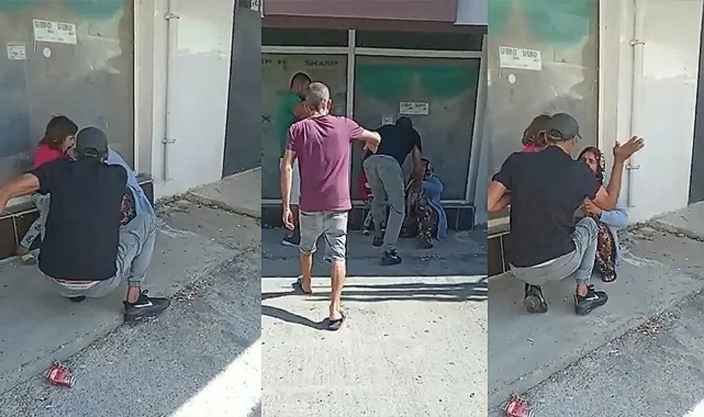 Dilendirdiği karısından parayı alamayınca çocuğunun önünde tekme tokat dövdü