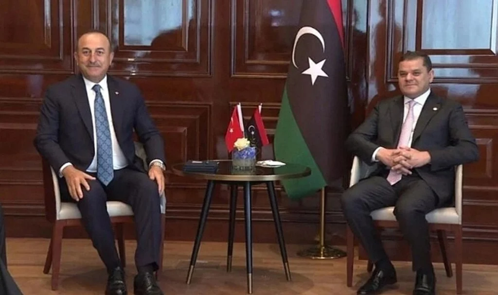 Dışişleri Bakanı Çavuşoğlu, Libya Başbakanı Dibeybe ile görüştü