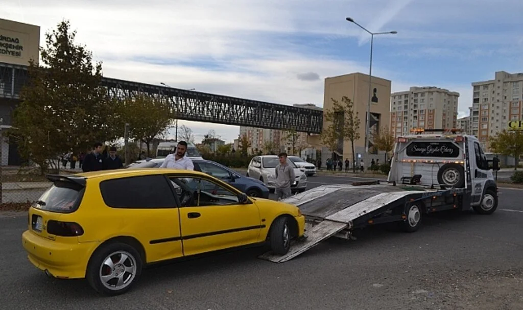 Drift şov pahalıya patladı