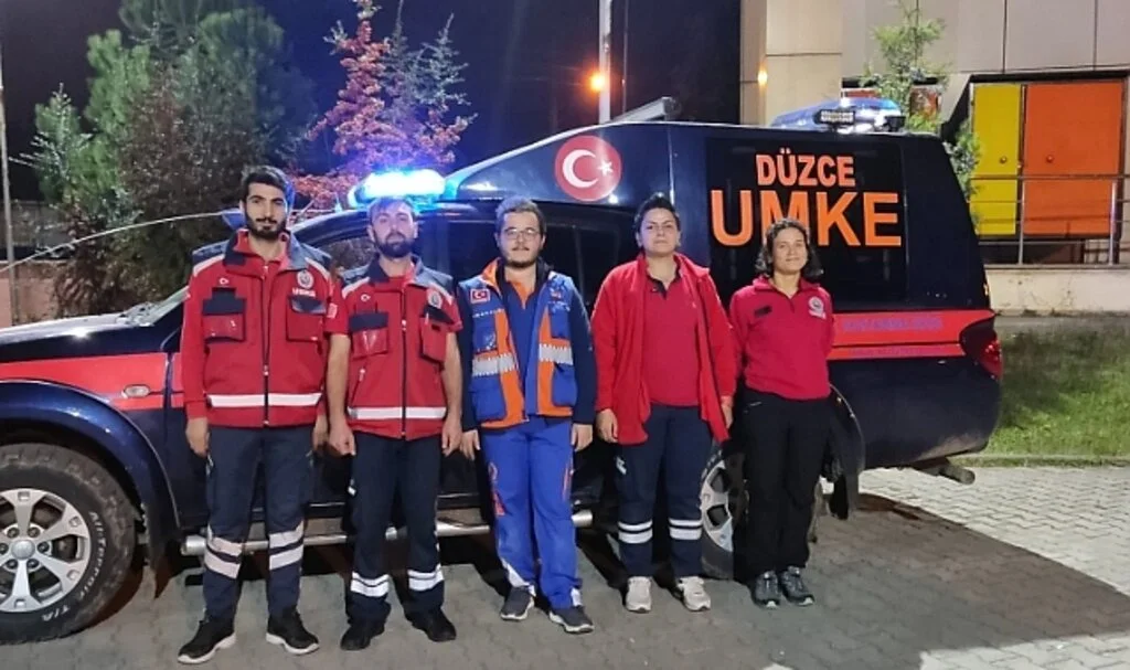 Düzce’den ekip yola çıktı