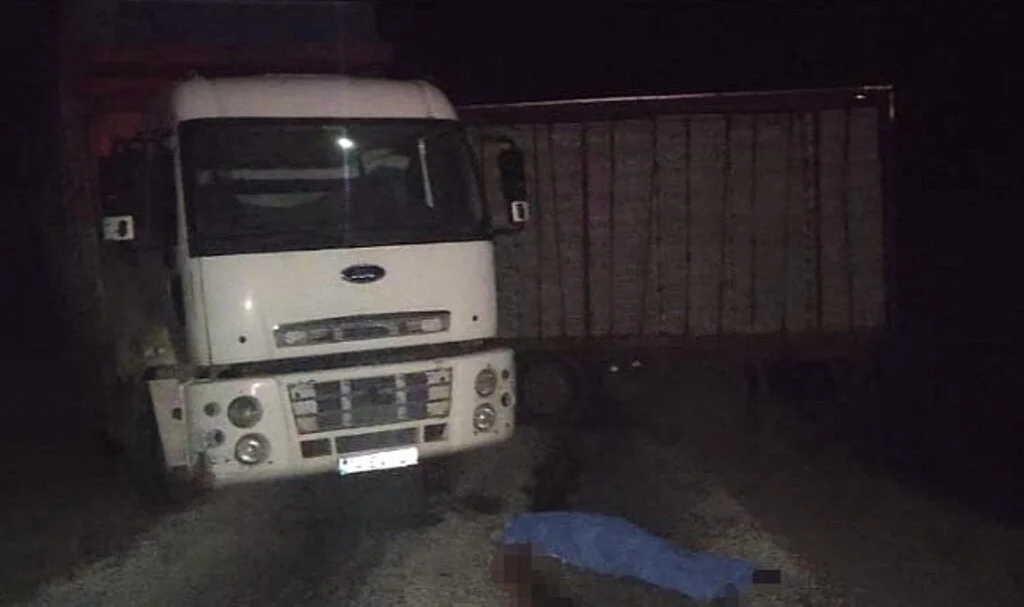 Geri kayan kamyondan atlayan sürücü aracın altında kalarak öldü
