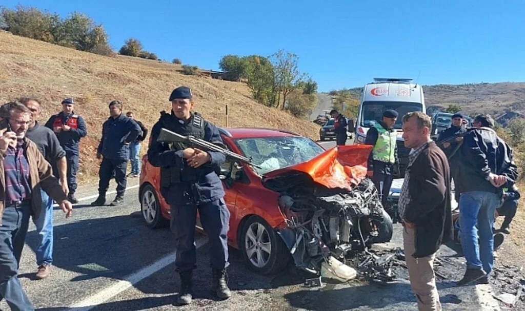 Giresun’da trafik kazası: 5 kişi yaralı
