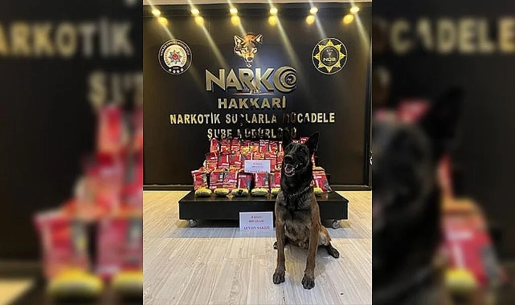 Hakkari’de 47 kilo uyuşturucu ele geçirildi