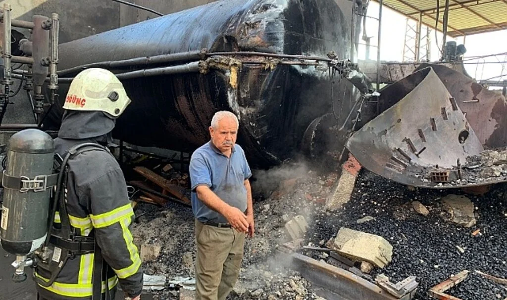 Hatay’da yağ fabrikasının buhar kazanı patladı: 2 işçi yaralı