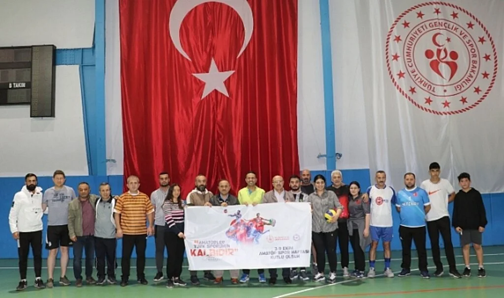 Havza'da Amatör Spor Haftası Voleybol Maçı İle Başladı