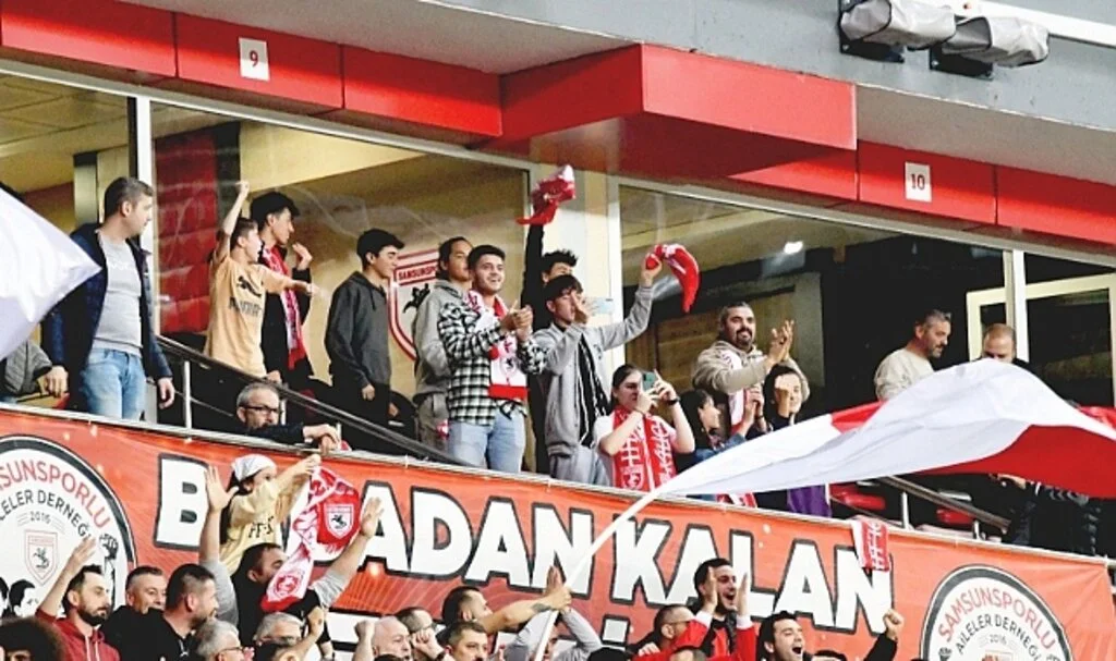 Havzalı gençler maçı locadan izledi 