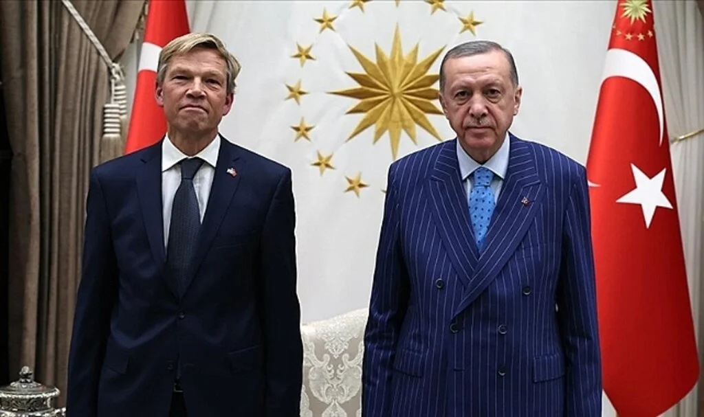 Hollanda'nın Ankara Büyükelçisi Wijnands, Cumhurbaşkanı Erdoğan'a güven mektubu sundu