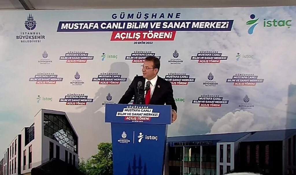 İBB  Başkanı Ekrem İmamoğlu :"Biz  devletimizi temsil ediyoruz. Devletimizin eserini sizlere sunarken ‘o yaptı, bu yaptı’ demiyoruz