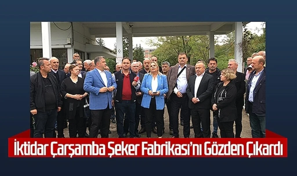 İktidar Çarşamba Şeker Fabrikası’nı Gözden Çıkardı